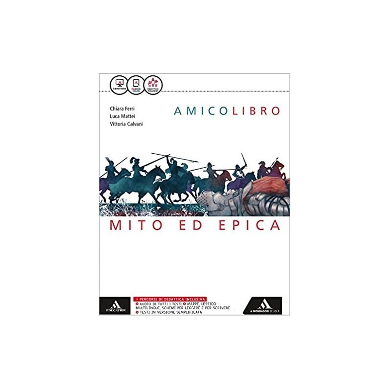 Amico Libro, Mito ed epica_9788824759922