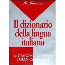 Dizionario Italiano DeVoto Oli