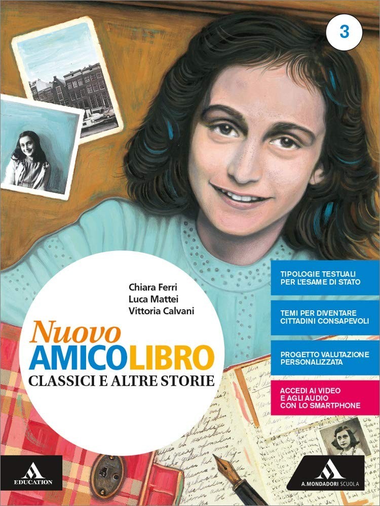 9788824774390 Nuovo Amico Libro 3 autore Ferri editore Mondadori