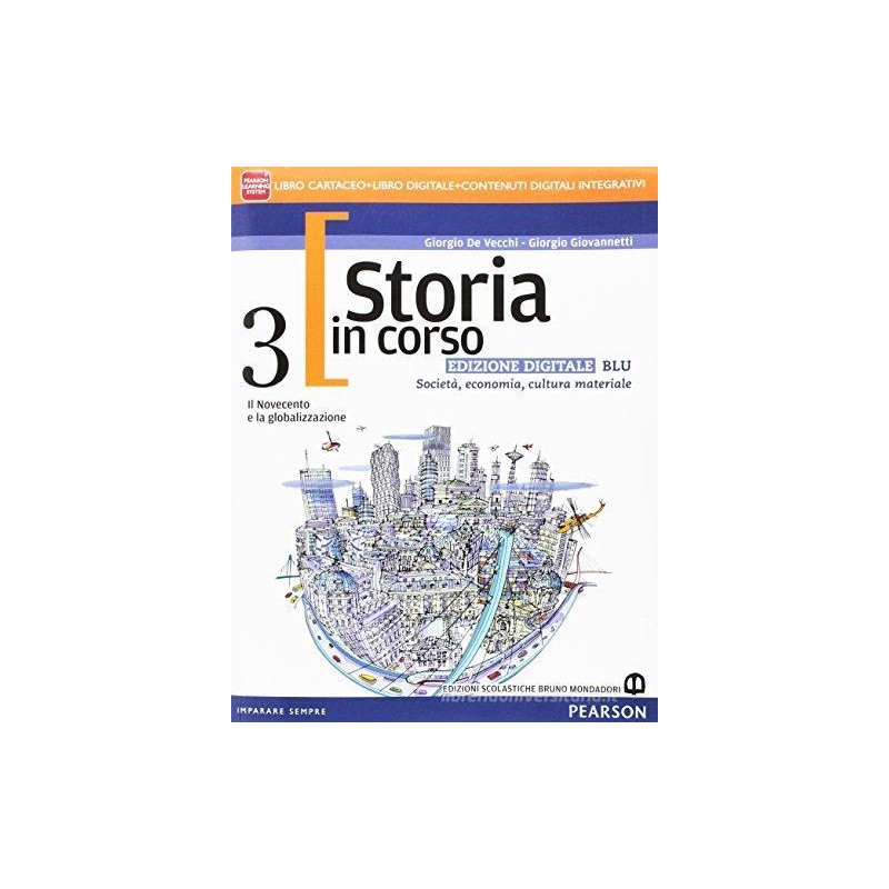 9788869102011 Storia in corso 3. Edizione BLU digitale De Vecchi