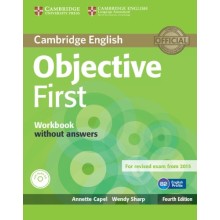 Objective first certificate. Workbook. Without answers con CD