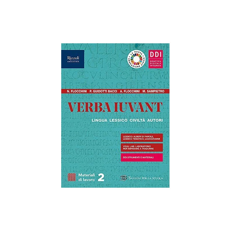 9788838339394 Verba iuvant. Materiali di lavoro 2 Flocchini