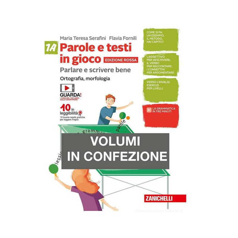 Parole e testi in gioco 1a + 1b con Quaderno Edizione rossa