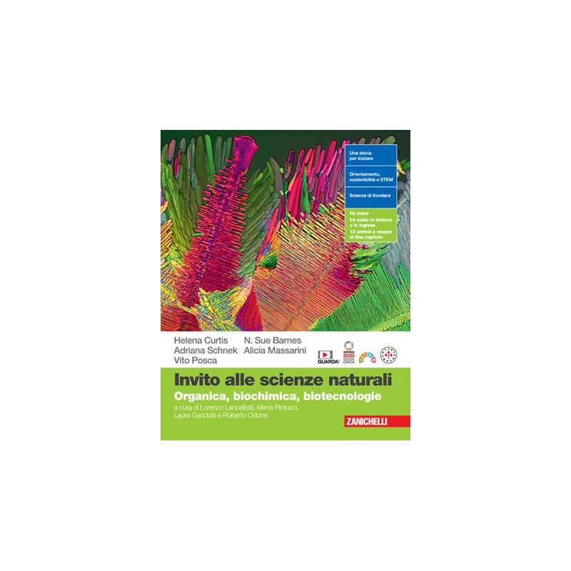 9788808699541 Invito alle scienze naturali. Organica, biochimica, biotecnologie