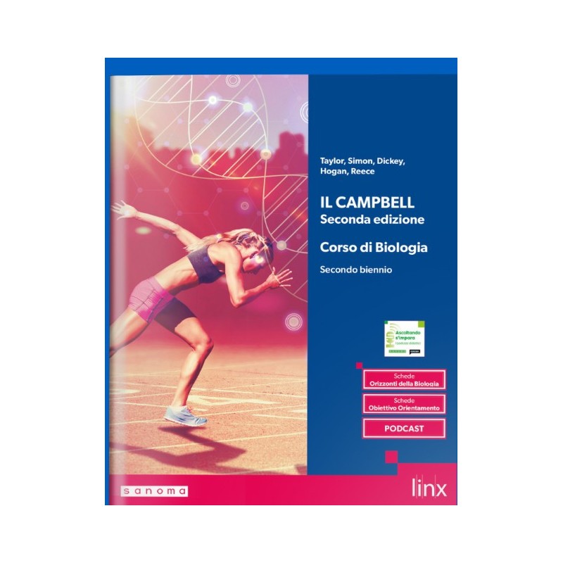 9788893798228 Il Campbell. Corso di biologia. Volume unico Seconda edizione Secondo biennio Taylor Simon