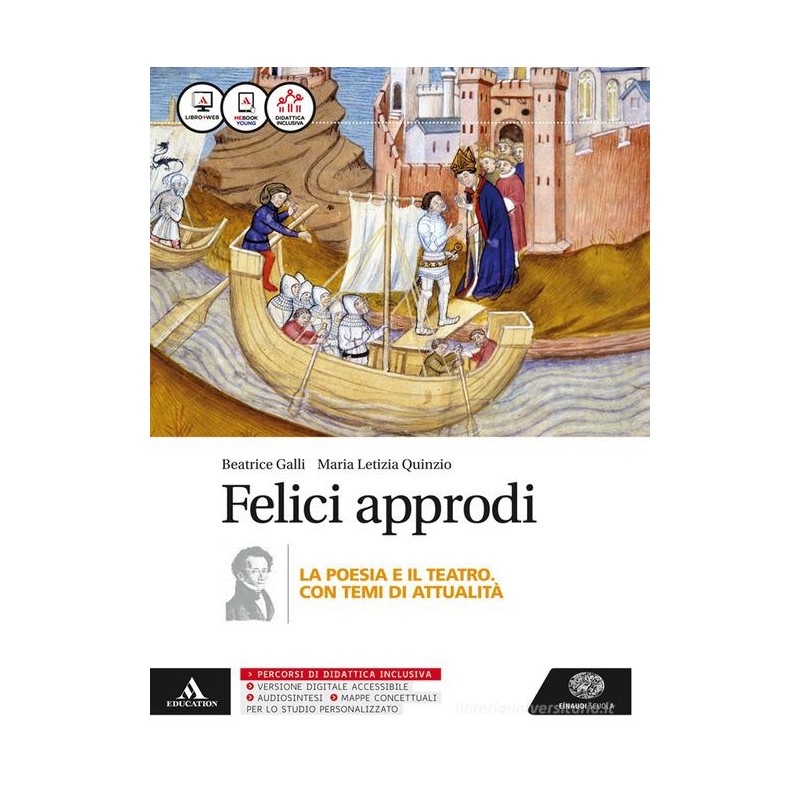 9788828618560 Felici approdi. La poesia e il teatro con temi di attualità Galli Quinzio