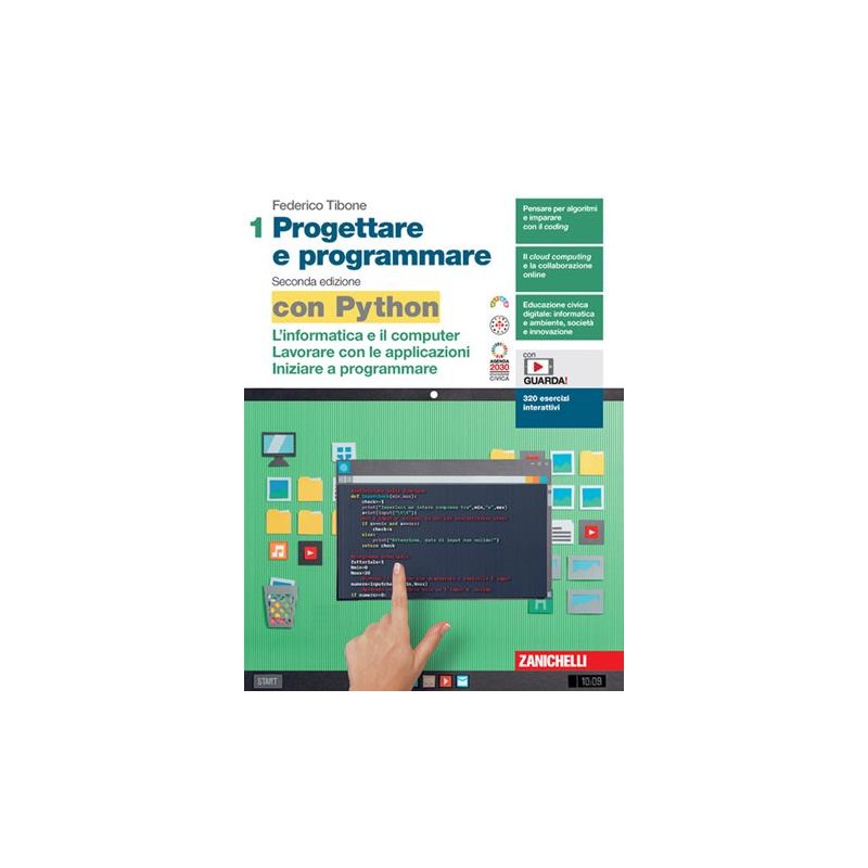9788808507440 Progettare e Programmare 1 con PYTHON Seconda Ed.