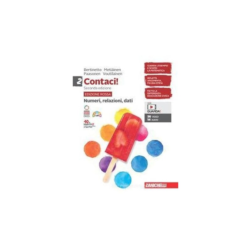 9788808857538 Contaci 2 Edizione Rossa 2 ed. Bertinetto