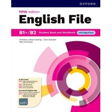 English file. B2. Student Book & Workbook without key.  Fifth edition