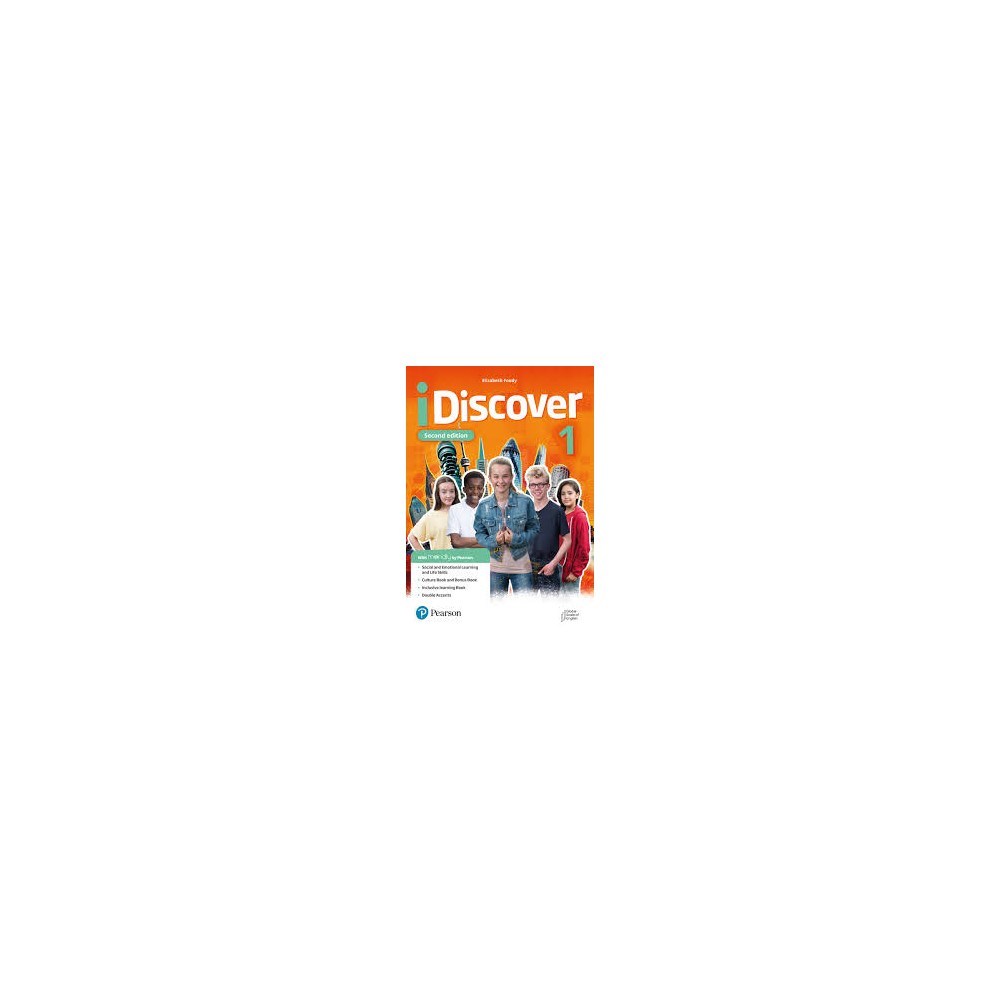 I discover Second EDITION 3. Student's book & Workbook. With Easy learning.