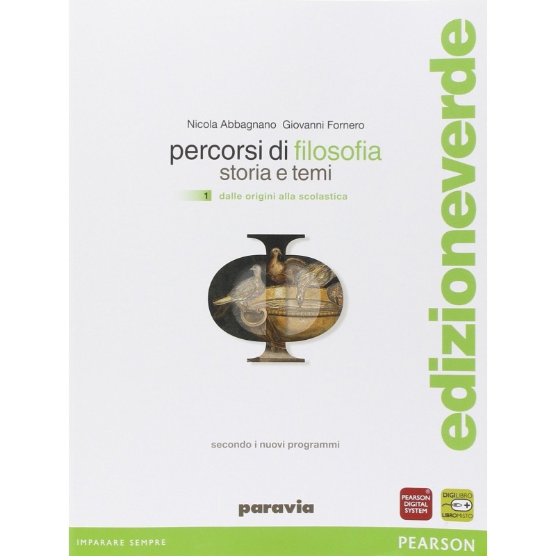 9788839526397 Percorsi di filosofia 1 Ed. verde
