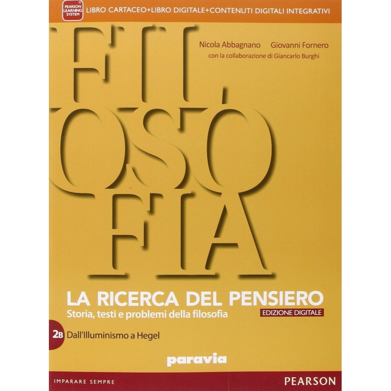 9788839522313 Ricerca del pensiero 2 INTERATTIVA