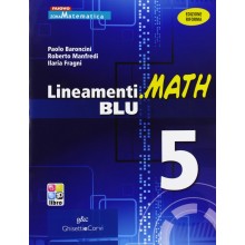 9788853804334 Lineamenti.Math Blu 5