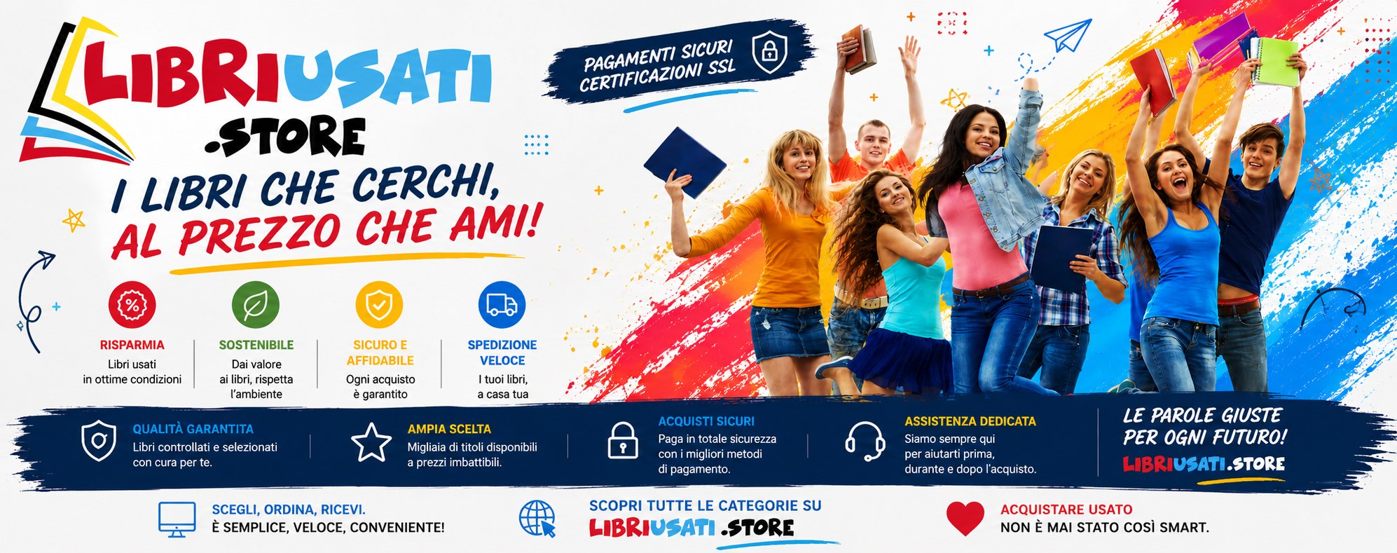 PAGAMENTI SICURI - SITO CON CERTIFICATO SSL